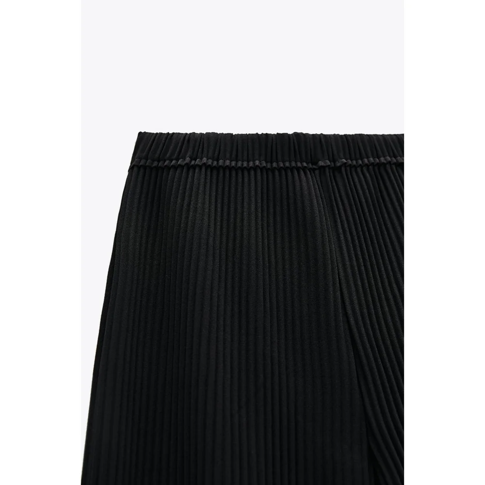 Zara pleated straight leg pants - Picture 4 of 8